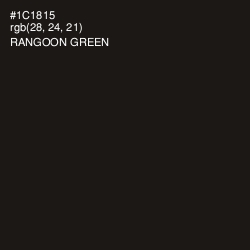#1C1815 - Rangoon Green Color Image